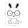 LUCIDE Dodo rabbit LED Dim