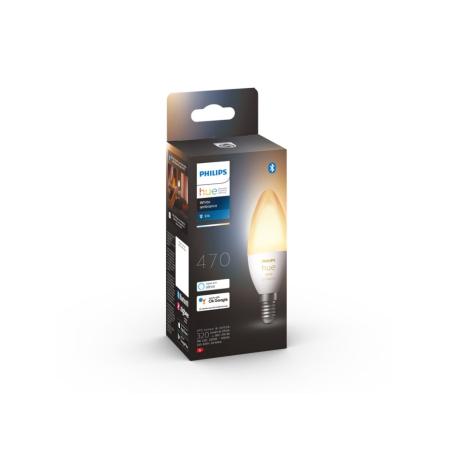 PHILIPS HUE 1XE14 White Ambiance LED