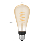 PHILIPS HUE 1XE27 White Ambiance LED