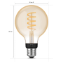 PHILIPS HUE 1XE27 White Ambiance LED