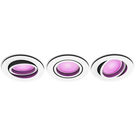 PHILIPS HUE Milliskin 3x5.7W Color and White Ambiance LED