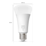 PHILIPS HUE  1xE27 White LED