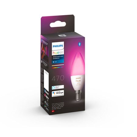 PHILIPS HUE 1XE14 White & Color Ambiance LED