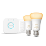 PHILIPS HUE KIT 2xE27 LED