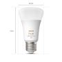 PHILIPS HUE 3xE27 White and Color Ambiance LED