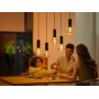 PHILIPS HUE 1xE27 Triângulo Vintage White and Color Ambiance LED