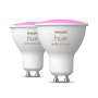 PHILIPS HUE 2xGU10 White & Color Ambiance LED