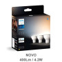 PHILIPS HUE 3xGU10 White Ambiance LED