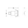 PHILIPS Spore GardenLink Extensão LED low voltage