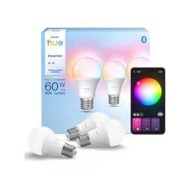 PHILIPS HUE Essential 3xE27 A60 White and Color Ambiance LED