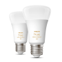 PHILIPS HUE 2xE27 White Ambiance LED