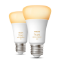 PHILIPS HUE 2xE27 White Ambiance LED