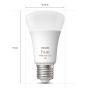 PHILIPS HUE 1xE27 White & Color Ambiance LED