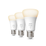 PHILIPS HUE 3XE27 White LED