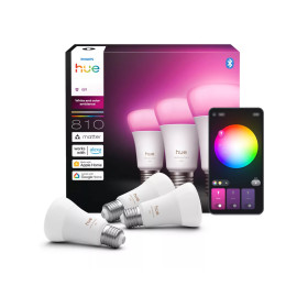 PHILIPS HUE 3xE27 White and Color Ambiance LED
