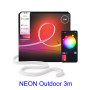 PHILIPS HUE Lightstrip Gradient Neon Outdoor 3m White and Color Ambiance LED