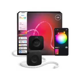 PHILIPS HUE KIT Lightstrip Flux 6m White and Color Ambiance LED + Bridge Pro