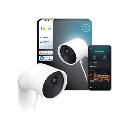 PHILIPS HUE SECURE Câmara 2K com cabo